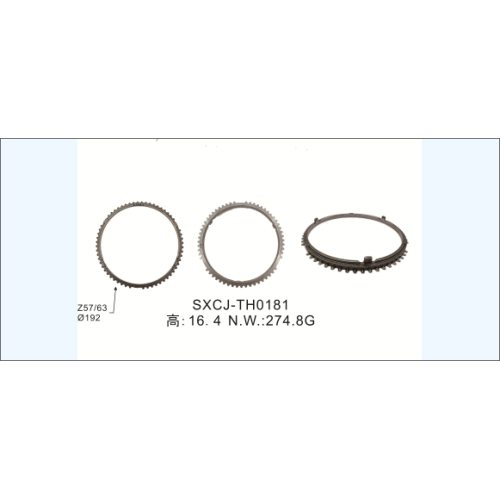 แหวนทองเหลืองซิงโครไนซ์คุณภาพสูงสำหรับ ZF 1268 304 525 ชิ้นส่วนเกียร์เกียร์เกียร์ B268 304 525